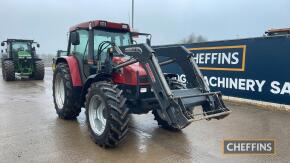 2002 Case CS94 Tractor c/w 40kph Hours: approx 7800 Reg. No. YC02 FXM Ser. No. DBD0063250