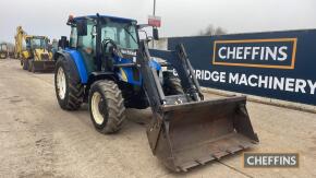 New Holland 5050 Tractor c/w loader Reg. No. SP59 CVO Ser. No. Z9JH1778