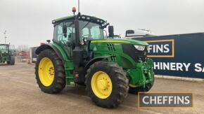 John Deere 6145R Tractor Reg. No. SP18 JWM