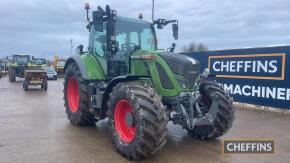 Fendt 718 Vario Power Plus Tractor c/w front linkage, Guidance, 540/65 R28 & 650/65 R38 tyres, 3 year extended warranty, Manual & registration documents in office Hours: approx 80 Reg. No. SP23 AOK Ser. No. WAM76221KO6F04737