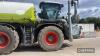 Claas Xerion 3800 Tractor c/w front & rear mounted tanks, 12m booms, blade, box of manuals in office Hours: approx 14500 Reg. No. AV63 GBF Ser. No. 78101669 - 19