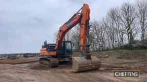 2016 Doosan DX300-S Excavator Ser. No. DHKCECBCPG0001412