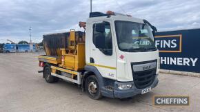 2017 Daf Laf LIRO6 Hotbox c/w twin auger, registration documents in office KM: approx 133,000 Reg. No. BP66 JWJ