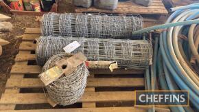 Qty of fencing wire