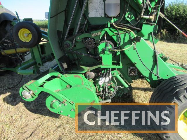 John Deere 864 Baler Rotor Feed Chopper Drop Floor c/w control box in ...