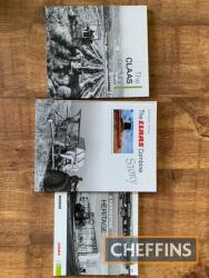 3no. Claas hardback books