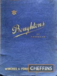 Qty Boughtons of Amersham literature