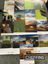 17no. Claas complete product range catalogues from 2006 onwards