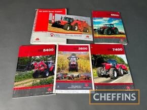 Massey Ferguson modern tractor product brochures etc, to inc' 8400 etc