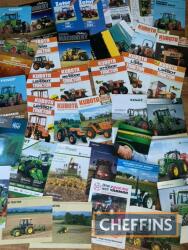 Qty tractor and farm machinery brochures