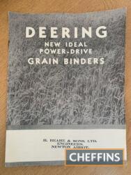 McCormick Deering binder brochure