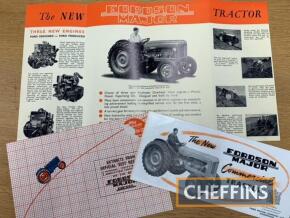 Fordson commercial and industrial tractor brochures