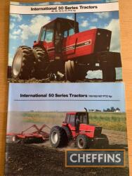 International 30/50 series tractor brochures