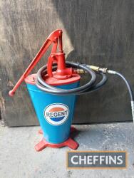 Regent forecourt grease pump, restored