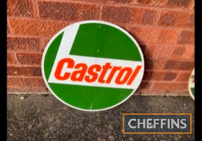 Castrol circular sign