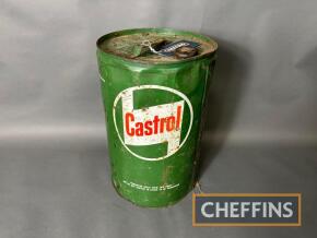 Castrol 5gallon oil can