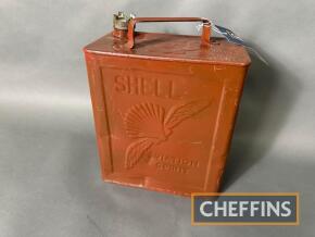 Shell Aviation Spirit 2gallon petrol can