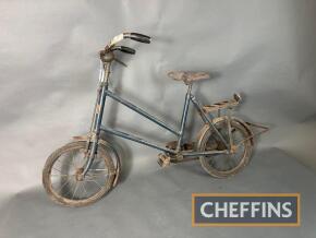 Hercules childs bicycle on solid rubber wheels, for restoration