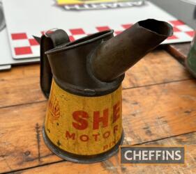 Shell Motor Oil pint pourer