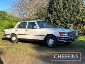 1976 MERCEDES 450SE 8cylinder 4520cc petrol CAR Reg. no SFL 61R Chassis No. 11603222053785 Miles: 157, 406 The W116 was the flagship of the seventies Mercedes range. Diplomats, heads of state, aristocrats and even the odd dictator would have been seen 
