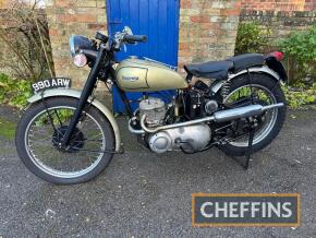 1952* TRIUMPH TRW ex-Military 495cc MOTORCYCLE Reg. No. 990 ARW Frame No. 22024NA Engine No. TRW23730NA First registered on civvy street in 1961* and comprising of a 1952 machine powered by a 1956 engine unit. A not uncommon situation for an ex-military m