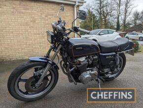 1977 HONDA CB750 Four F1 736cc MOTORCYCLE Reg. No. TIA 9930 Frame No. CB750F1039629 Engine No. CB750E 1040207 MOT: Exempt The CB750 Four was the first production bike to be called a 'Superbike' owing to its transversely mounted inline 4 pot engine and 