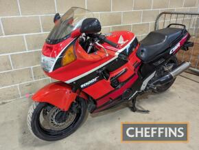 1993 HONDA CBR1000F Super Sports 999cc MOTORCYCLE Reg. No. L360 CUH Frame No. SC24 - 2301234 Engine No. Not visible (SC09E2301210 on V5C and HPI) This sports tourer has been laid up for c.3 years and has subsequently been brought back to life by our v