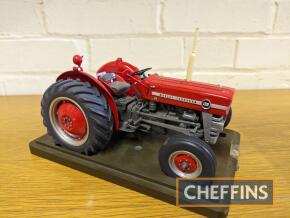 Massey Ferguson 135 1:16 scale model tractor by Tractoys for G&M Farm Models, cased, Serial No. 07-014