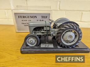 Ferguson TEF-20 1:16 scale model tractor by Tractoys for G&M Farm Models, cased, Serial No. 0014