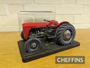 Massey Ferguson 35 1:16 scale model tractor by Tractoys for G&M Farm Models, cased, Serial No. 04-135