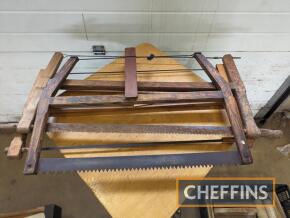 Qty vintage saws