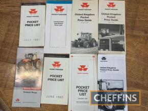 1990s Massey Ferguson pocket price list