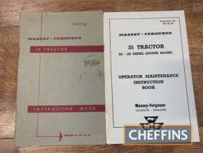 Massey Ferguson 35 tractor & engine manuals