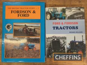 Special edition hardback Fordson & Ford book No24 of 500 by Allen Condie & another Ford book