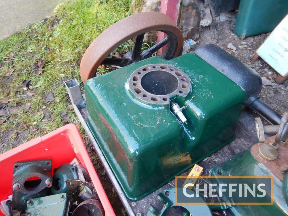 Petter Type M 'Cistern Top' single cylinder vertical enclosed crank