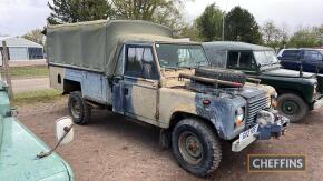 1990 Land Rover 127 Rapier 4x4 Reg. No. G112 YEE Chassis No. SALLDHAV7FA424884 Initially taken into service 1st February 1990 at RAF Marham, with Registration No. 13-AY-42. Believed to have toured the Falkland Islands in the mid-1990s, before being repatr