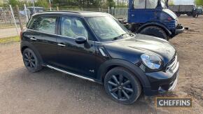 2014 MINI Cooper Countryman 4wd 1995cc diesel CAR Reg. No. BD64 VVP Chassis No. WMWZD72030WM93796 MOT Expiry: 06/03/2025 Miles: 88,000 The more desirable SD4 ALL4 variant with 141bhp. Recently fitted with a new genuine BMW turbo. A torquey 2litre eng