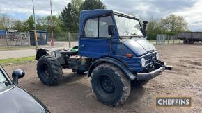 MERCEDES Unimog 6cylinder diesel UTILITY VEHICLE Fitted with rear hydraulics and PTO