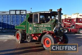 1928 FODEN C type 4hp double crank compound, three speed, chain drive STEAM TRACTOR 'Merlin' Reg No. UR 1328 Engine No. 13156 This stunning C type Foden started life in 1928 as a six wheel wagon for Trinidad Lake Asphalt alongside several similar Fodens i