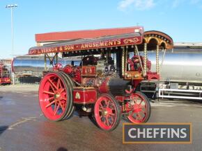 1925 FOWLER Class DN1 5nhp Double crank compound two speed SHOWMANS ENGINE CONVERSION 'Delilah' Reg. No. SM5121 Engine No. 16439 This smart Fowler showmans conversion started life as a 10 ton Class DN1 double crank compound tar spraying roller and suppli