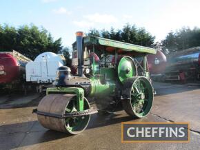 1921 MARSHALL 12 ton 5nhp double crank compound 2 speed STEAM ROLLER 'Annie Lawrie' Reg. No. ES 4428 Engine No. 73893 This handsome overhead valve compound roller was supplied new in 1921 to Perthshire County Council and resided at their Auchterarder D