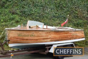 1956 CHRIS-CRAFT SPEED BOAT Name: 'Magical One' These high powered, elegant and glamorous boats were built for the rich and famous to glide around the great lakes of America and Italy. This beautiful example is constructed throughout in hardwood and pre