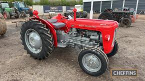 1964 MASSEY FERGUSON 35X Multi-Power 3cylinder diesel TRACTOR Reg. No. XJT 438B Serial No. SNMYW365157 A nut and bolt restoration finished to a high standard and fitted with Goodyear tyres all round