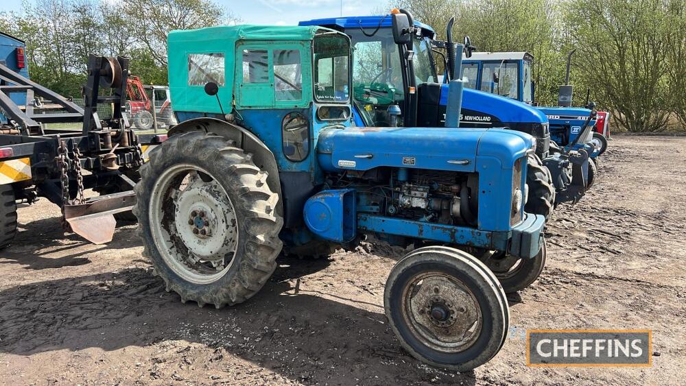 FORDSON Super Major 4cylinder diesel TRACTOR Reg. No. CVW 776B Serial ...