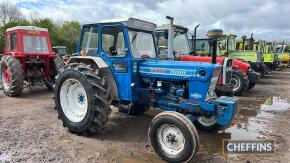 1973 FORD 7000 4cylinder diesel TRACTOR Reg. No. FWX 891L Serial No. B919996 An excellent example of a clean original tractor fitted with Load Monitor, full set of Ford front weights, 2 spools, PAS, assistor ram and 16.9/34 and 7.50/18 tyres. Showing 3,50