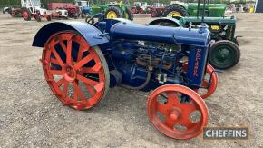 1939 FORDSON Standard N 4cylinder petrol TRACTOR Serial No. 815428 The first tractor in the collection, originally purchased in dismantled form and was subsequently restored by the vendor c25years ago. Running and driving at the time of cataloguing