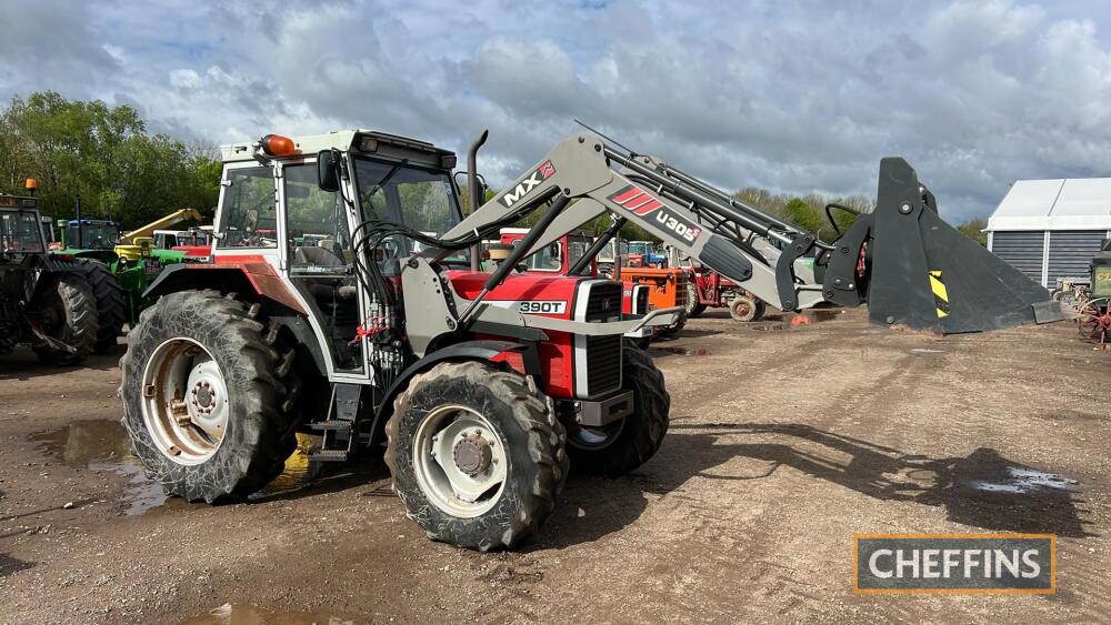 MASSEY FERGUSON 390T 4cylinder diesel 4wd TRACTOR Fitted with MX U ...