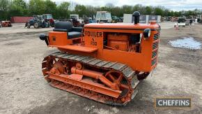 SALEROOM NOTICE - NOW SUBJECT TO VAT FOWLER FD3 4cylinder diesel CRAWLER TRACTOR Reg. No. HBJ 51 (expired) Serial No. 4500443 A restored example