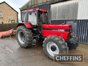 1987 CASE 1455XL 6cylinder diesel TRACTOR Reg. No. D448 YFL Serial No. 003005 Subject to a cosmetic restoration including new tyres and respray, running and driving well at the time of cataloguing. A V5C will be supplied by the vendor