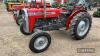 1980 MASSEY FERGUSON 240 Multi-Power 3cylinder diesel TRACTOR Reg. No. SFW 937W Serial No. FG504609 Fitted with power assisted steering. This well-restored tractor has been residing in the vendor's office - 3